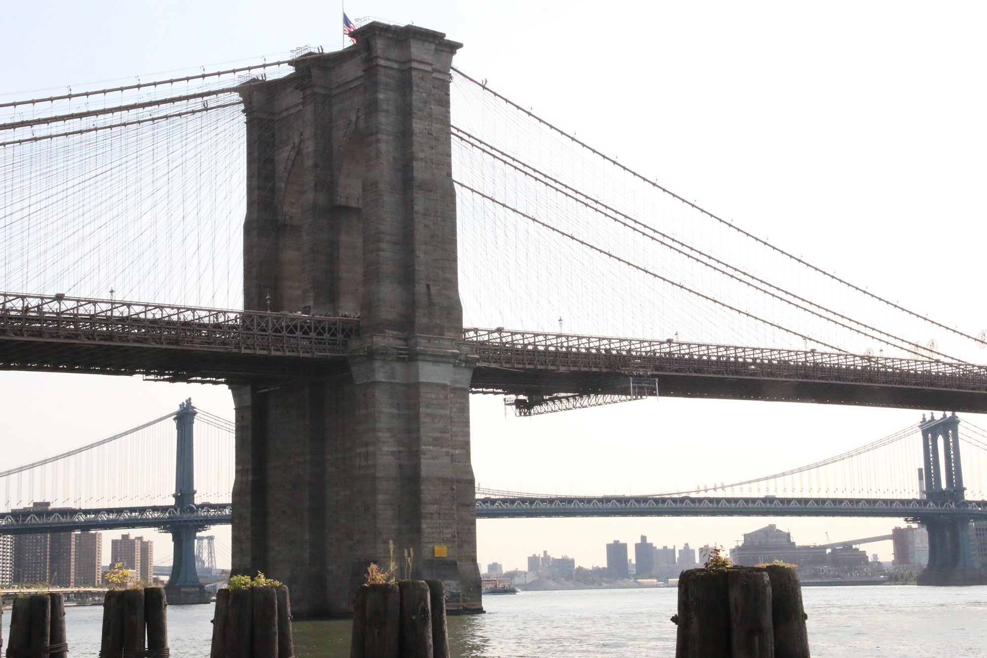 Vackra Brooklyn Bridge
