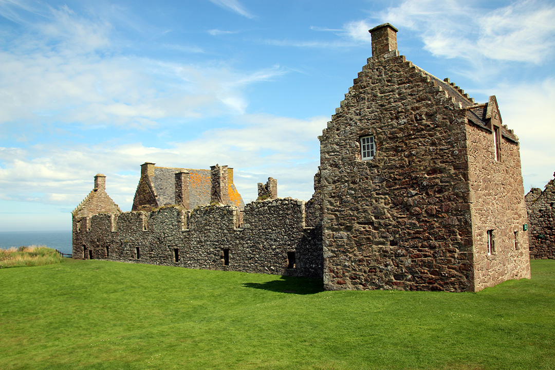 Dunnottar Castle - en slottsruin