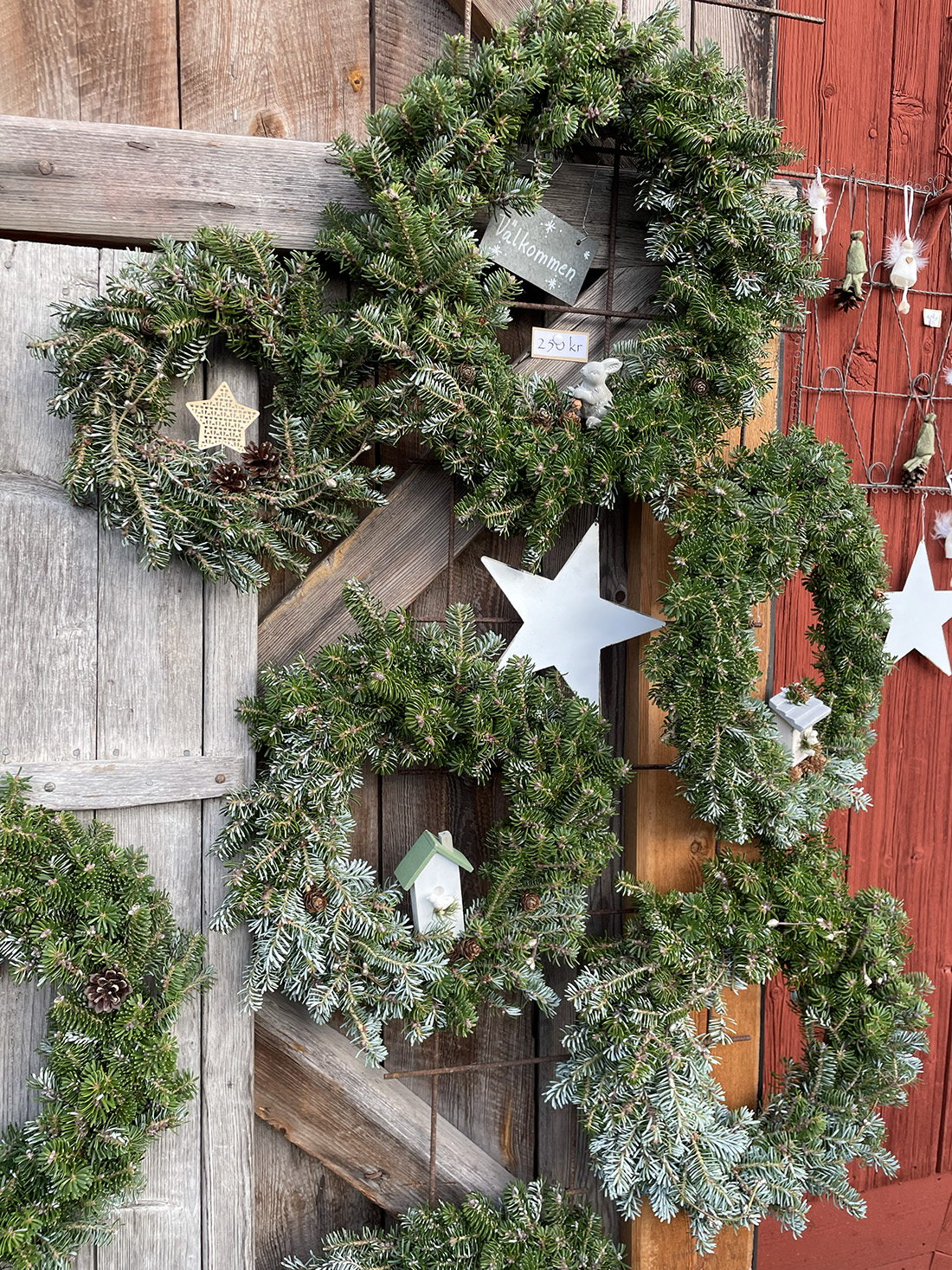 Hammarskogs herrgård bjöd på julmarknad 