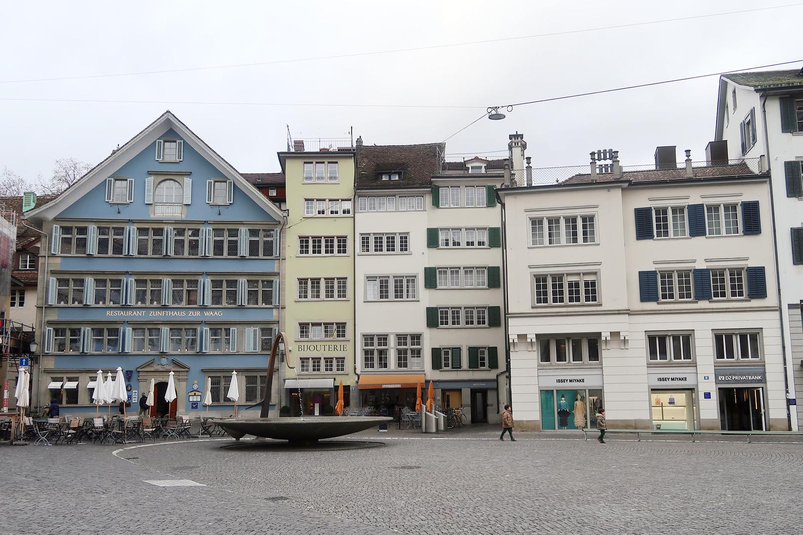 Zürich var en grå fläck på kartan - Zunfthaus 