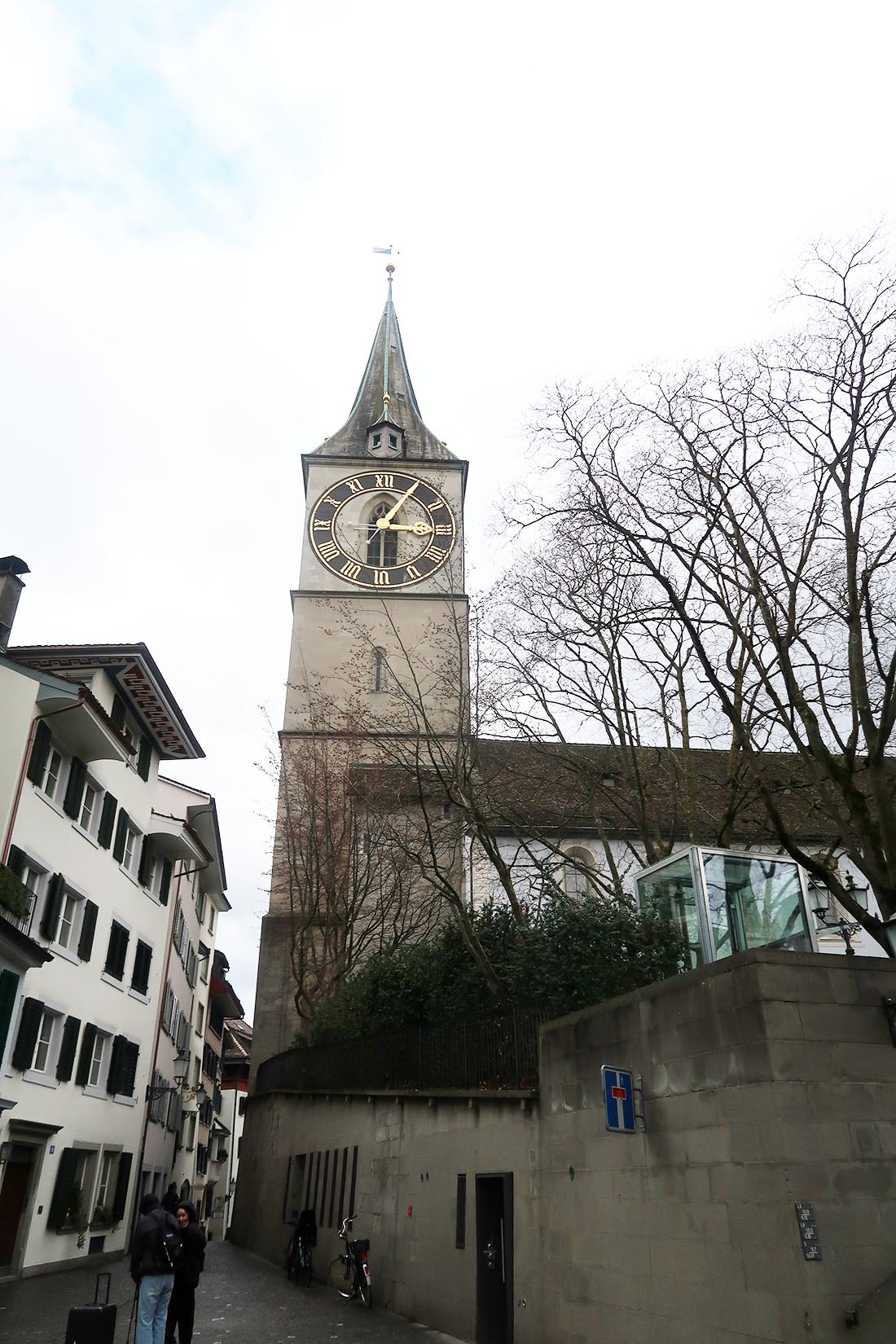Zürich var en grå fläck på kartan - största tornuret i Europa sitter på St Peter's kirhce