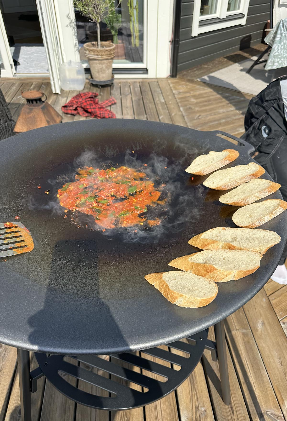 gasoldriven stekhäll