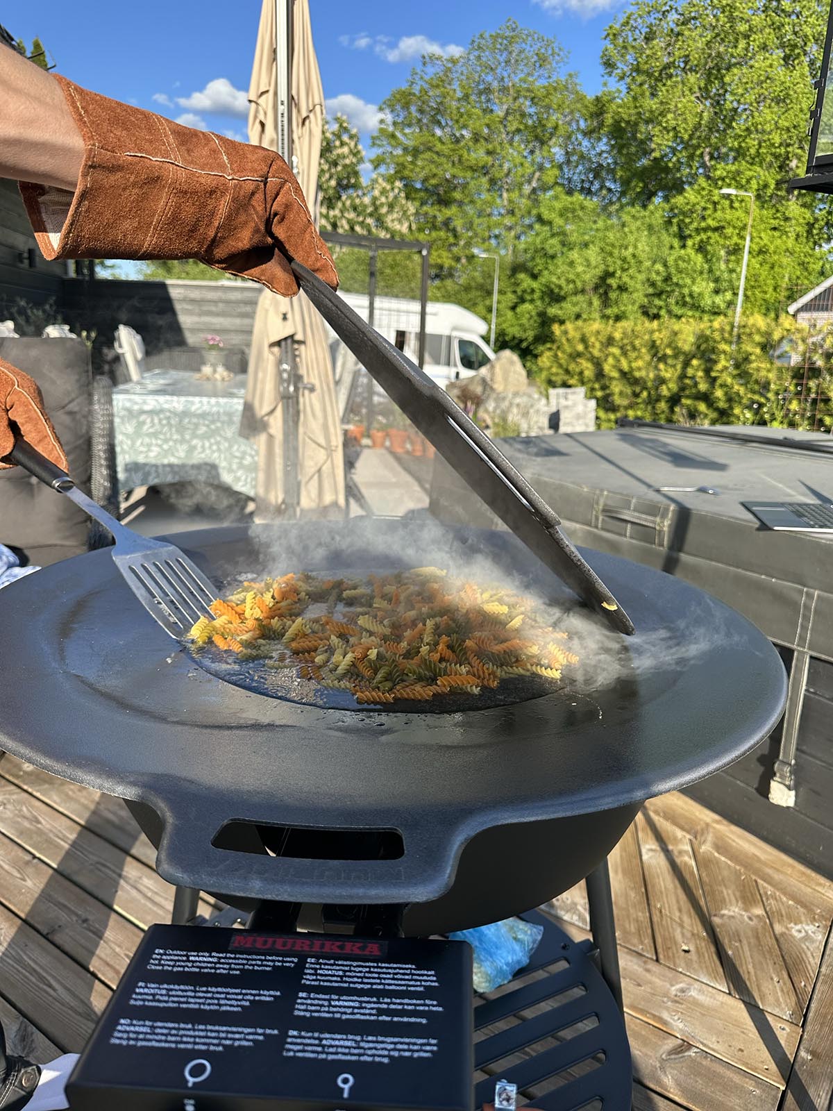 gasoldriven stekhäll