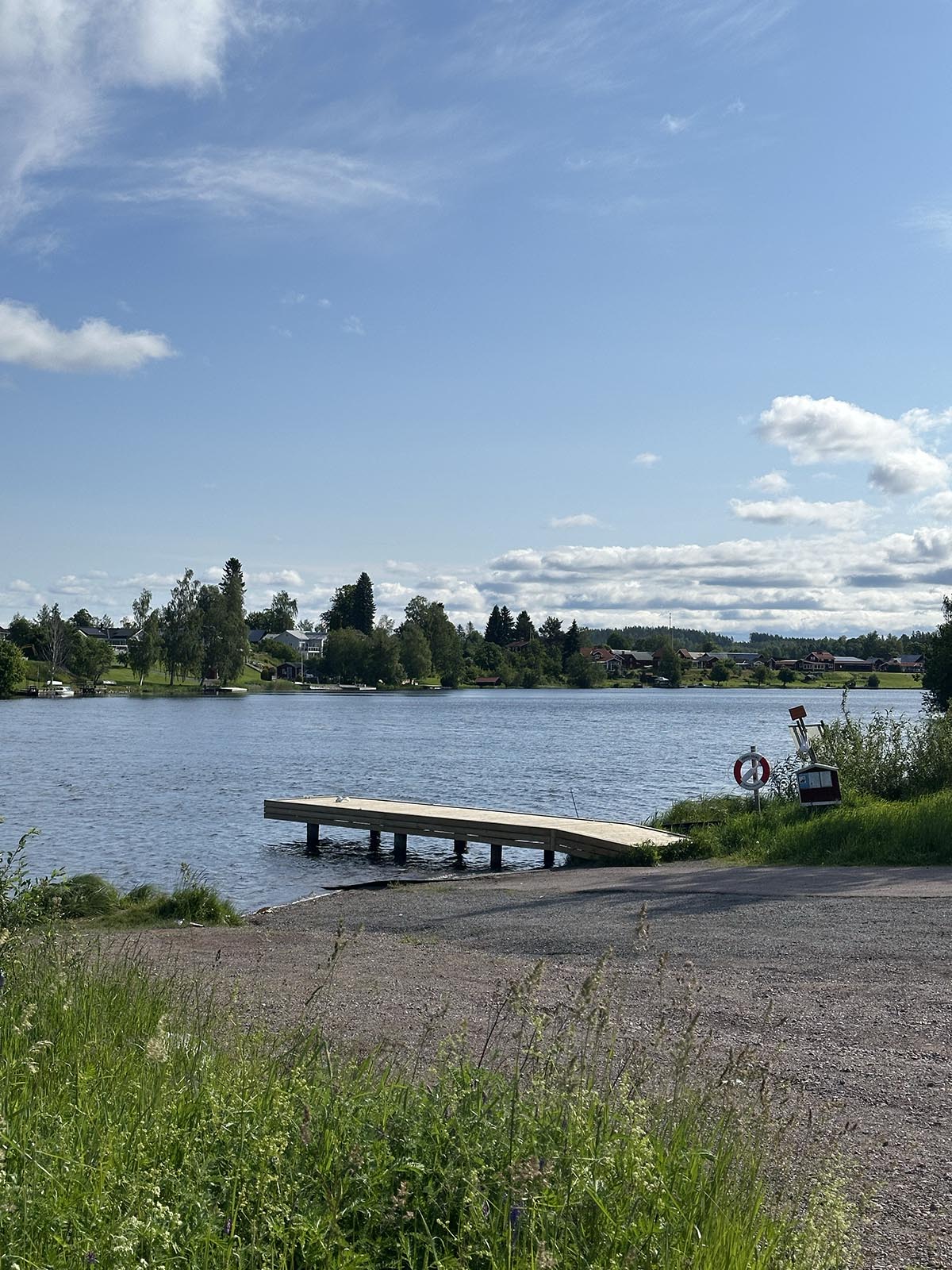 nattplats utanför Borlänge