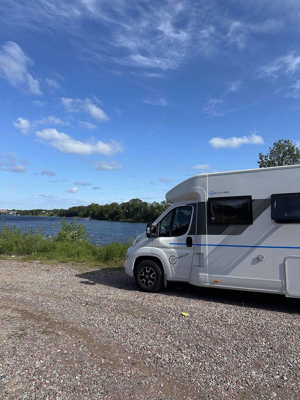 nattplats utanför Borlänge