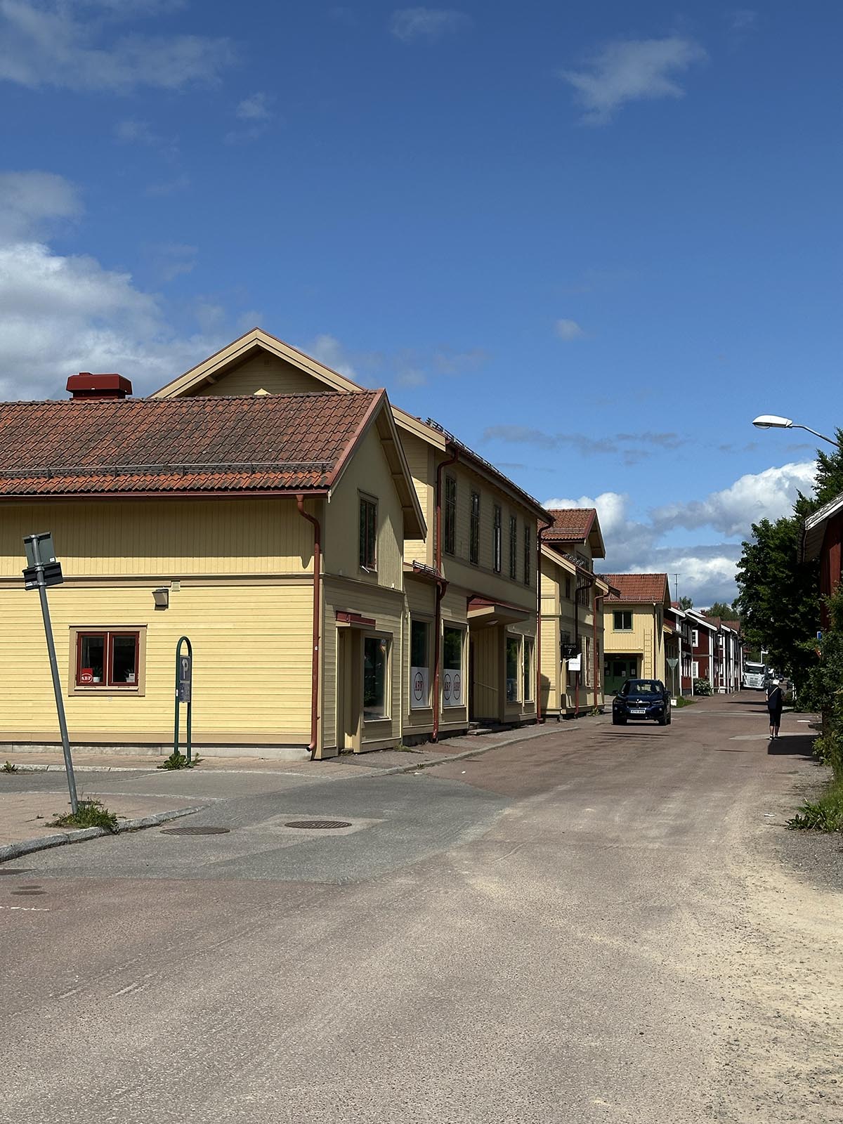 kort stopp i Leksand