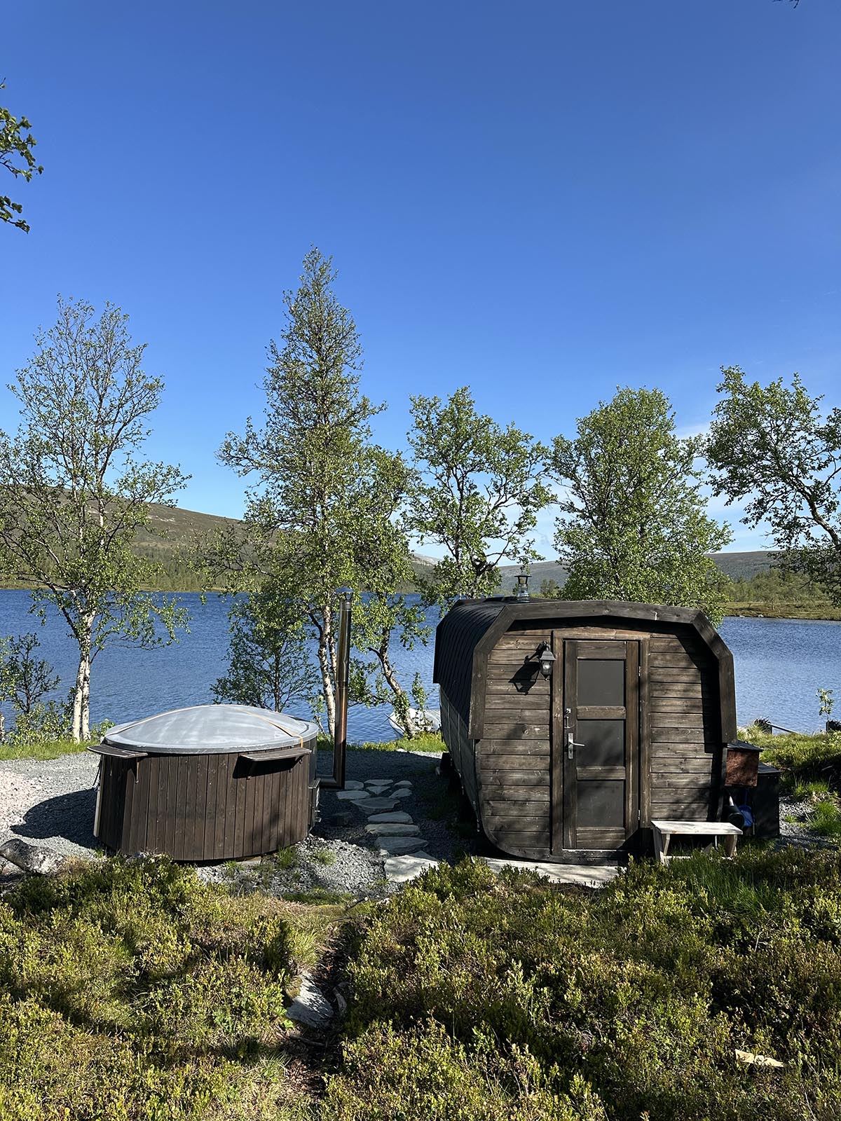 Sjöstugans camping i Grövelsjön