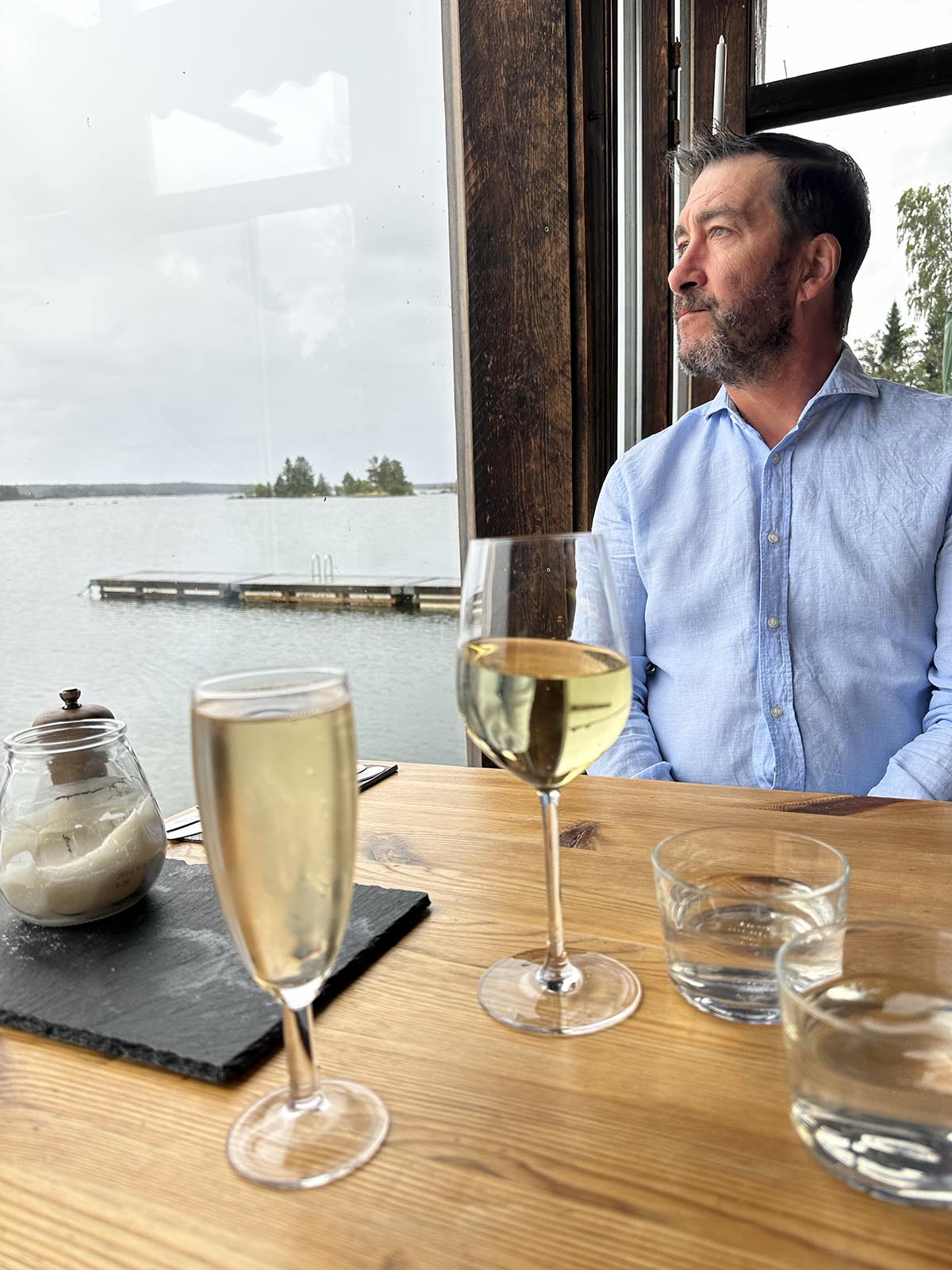 middag på Axmar brygga