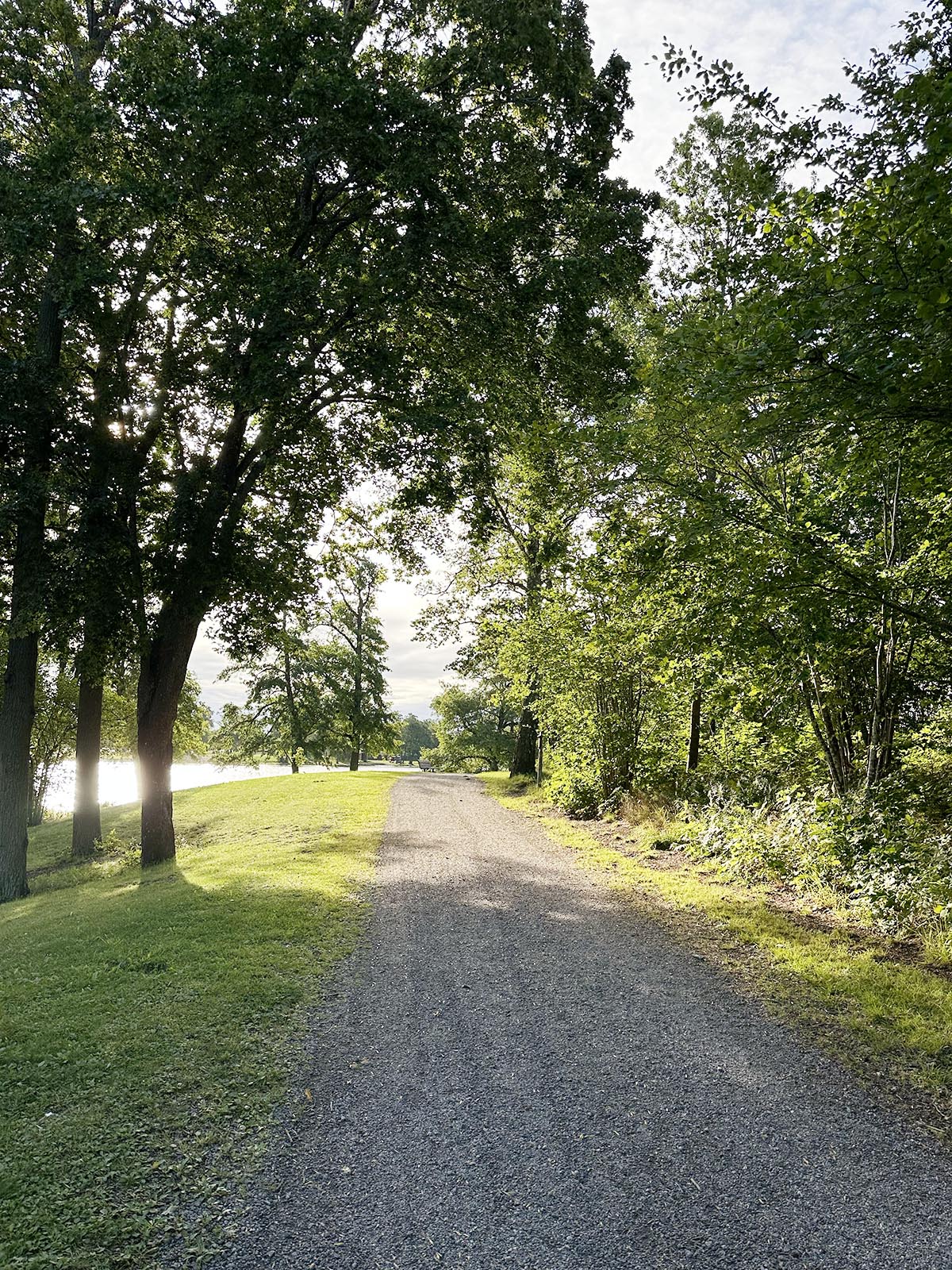 pw längs Mälarens strand
