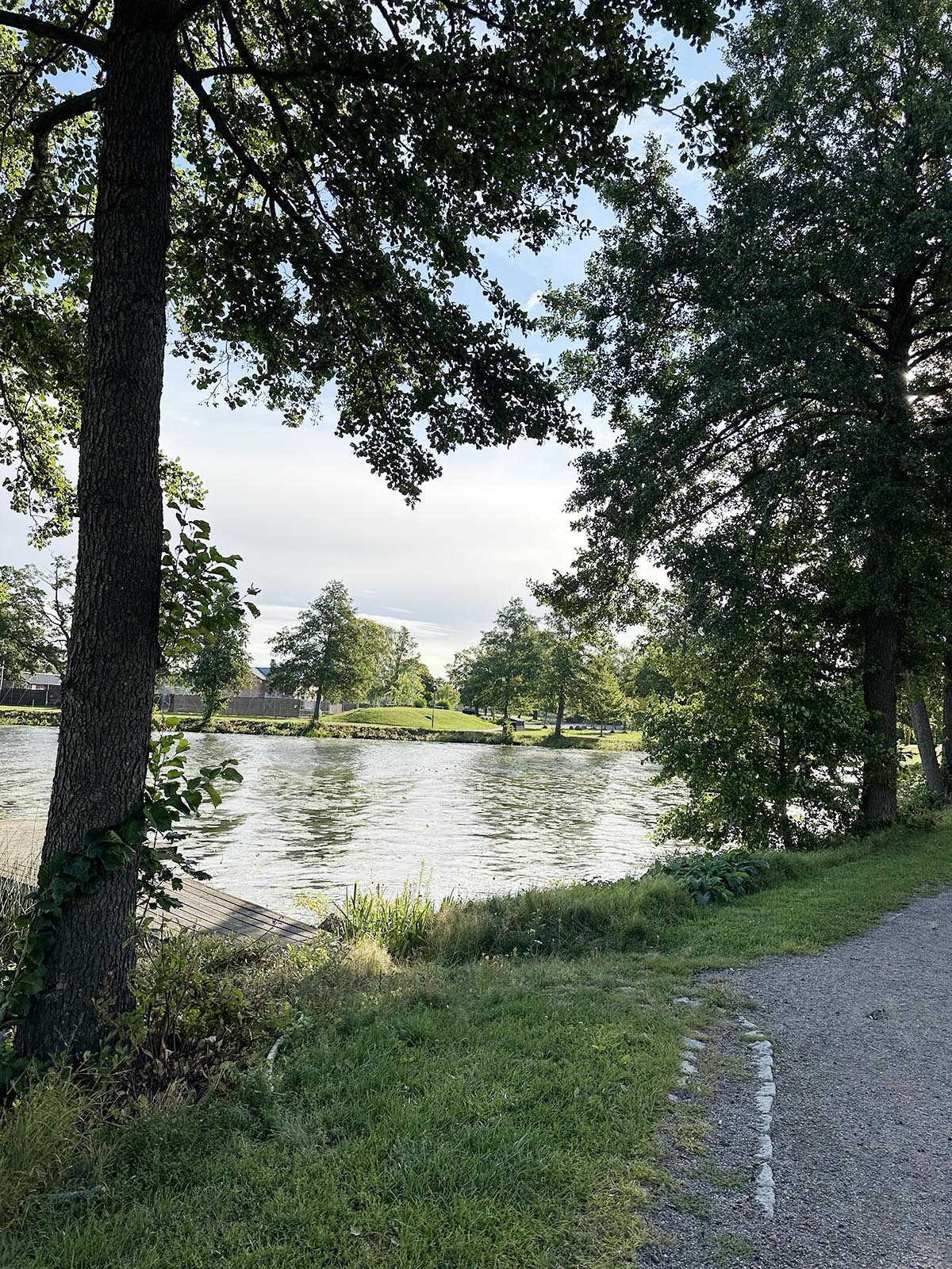 pw längs Mälarens strand