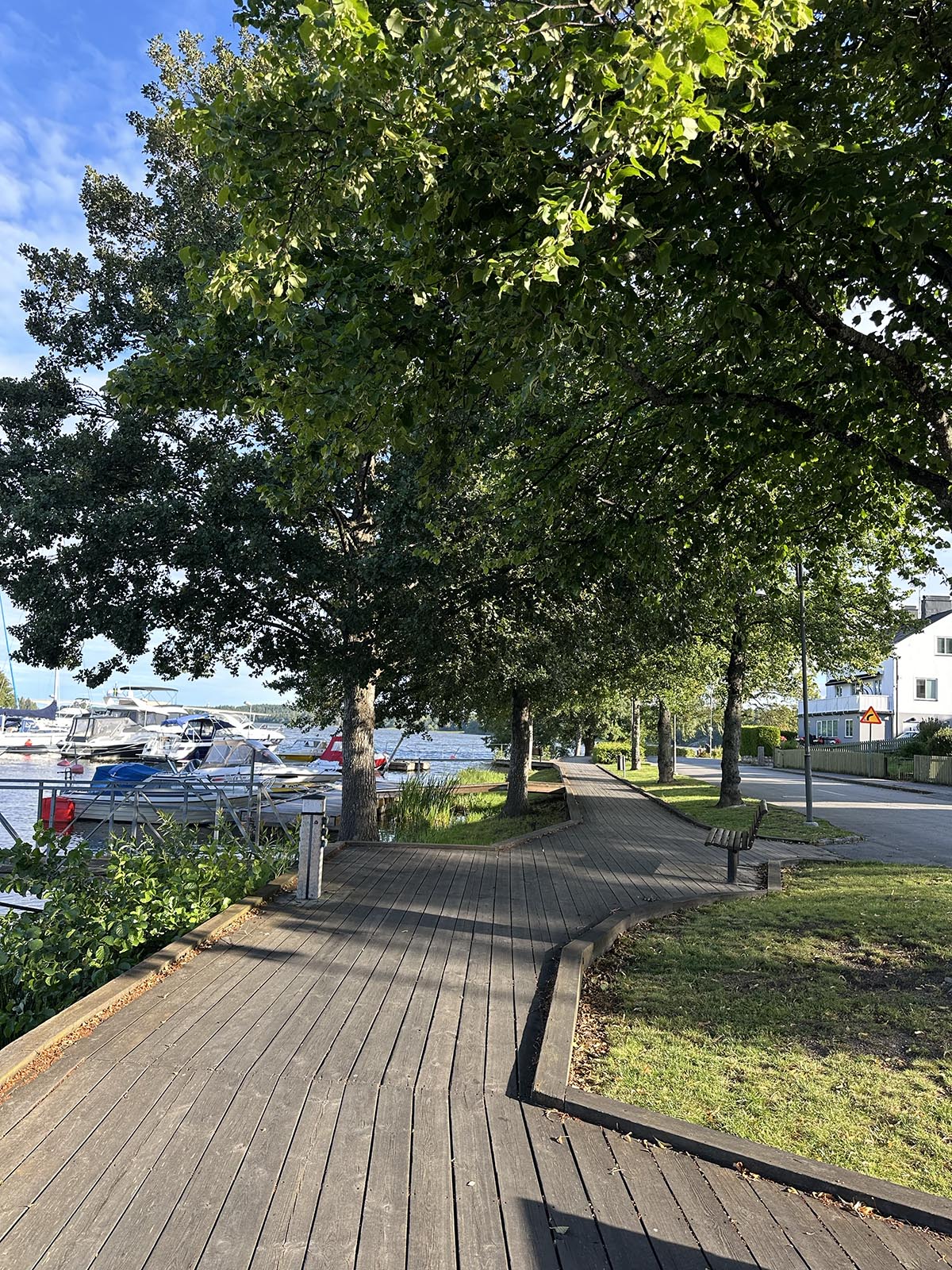 pw längs Mälarens strand