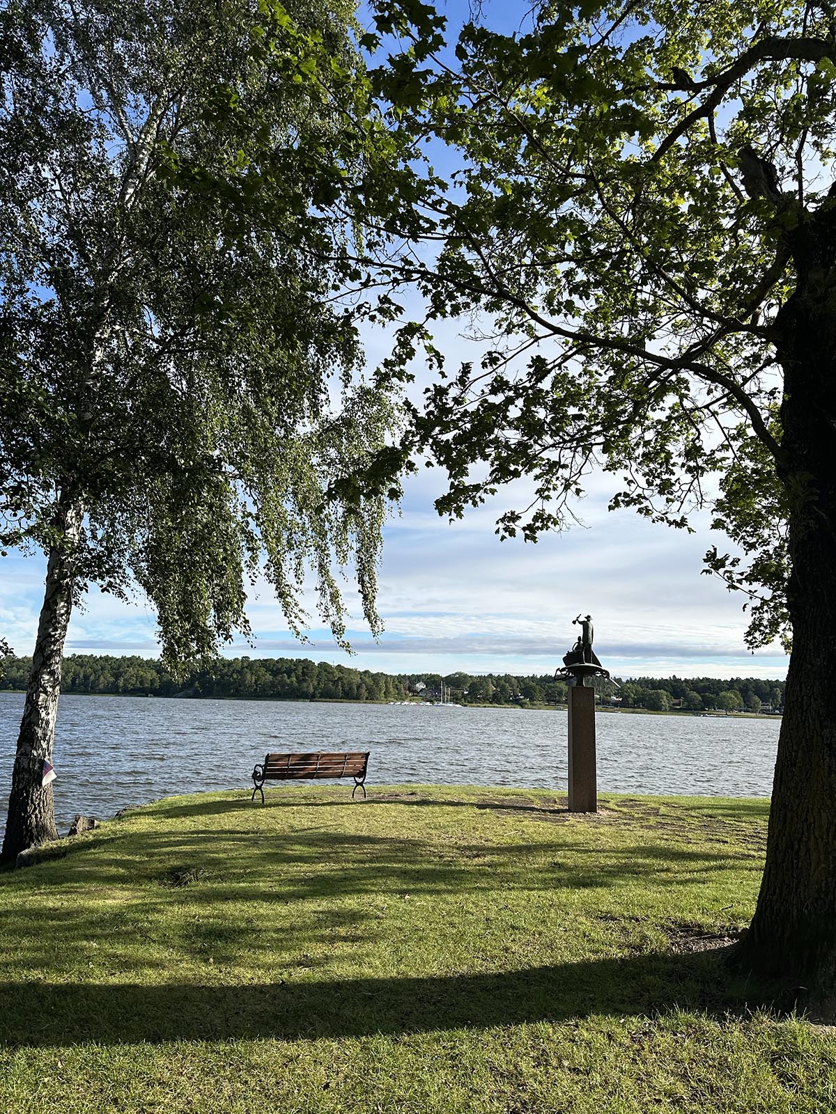 pw längs Mälarens strand