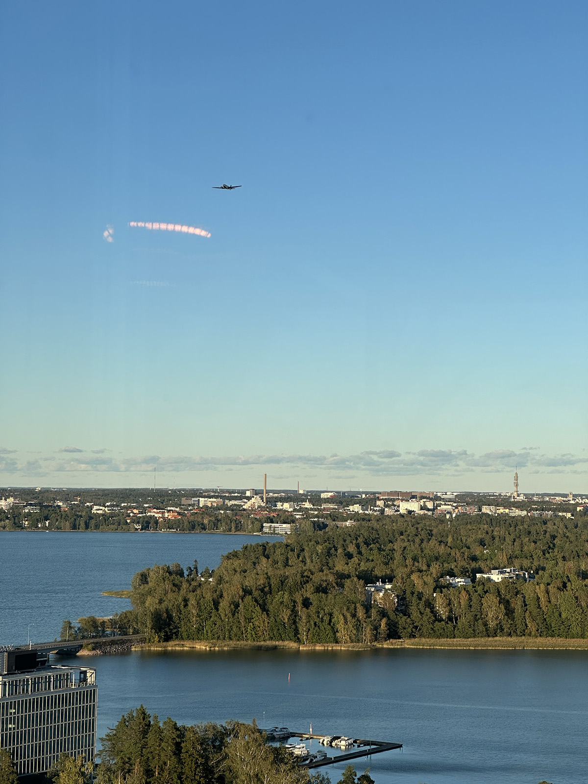 konferens med mitt team i Finland