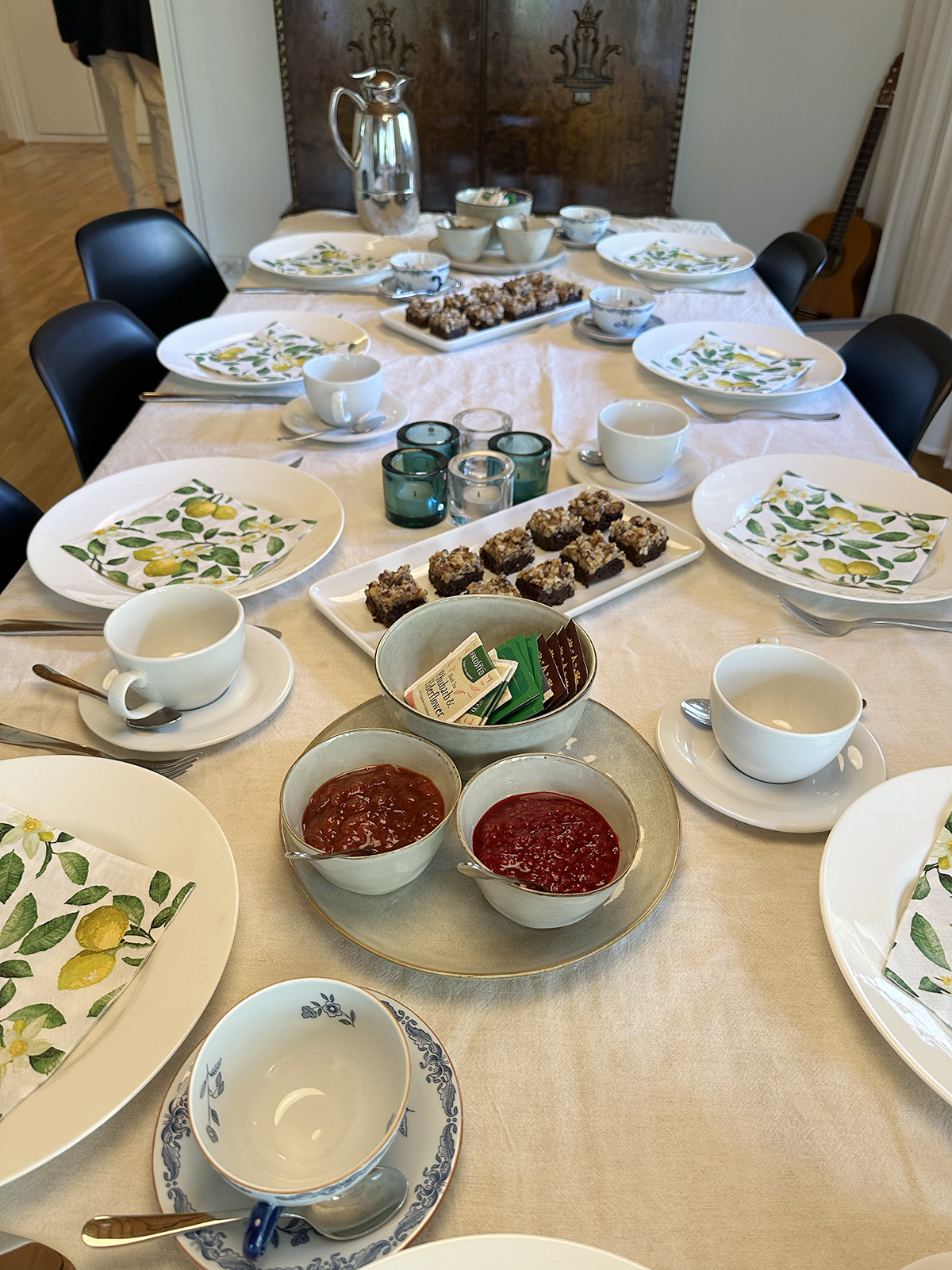 afternoon tea på 16-årskalas
