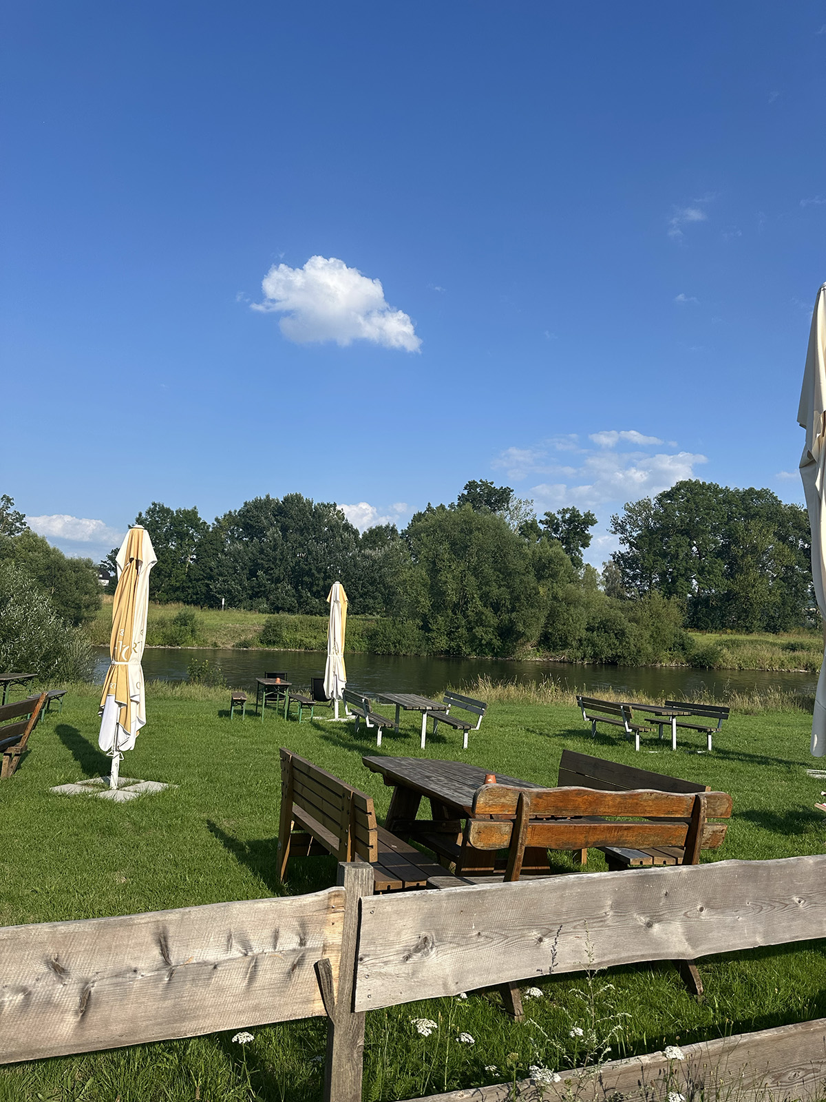 mysig camping i mellersta Tyskland
