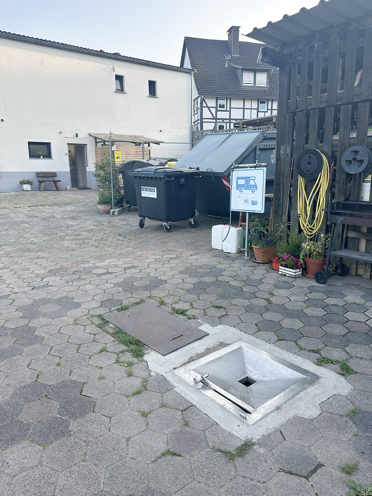 mysig camping i mellersta Tyskland