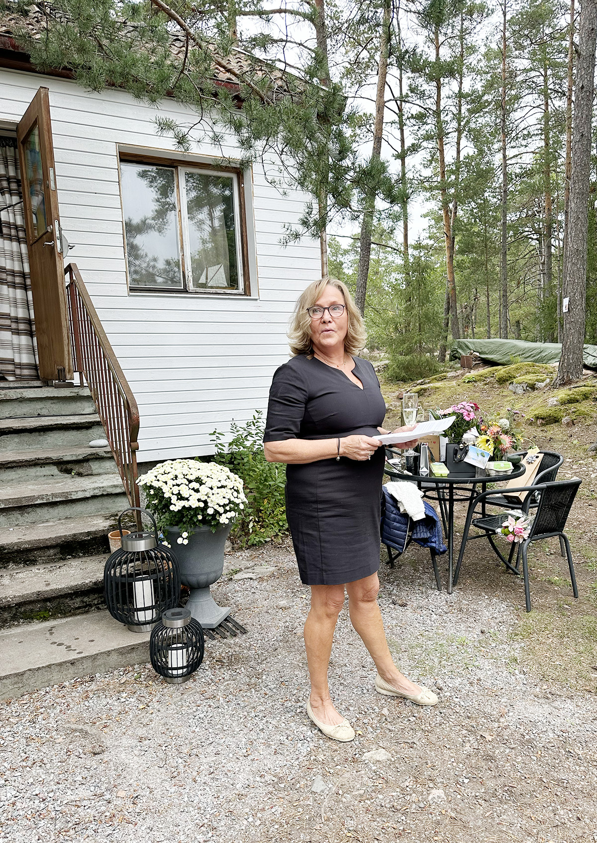 trevligt 60-årskalas hos min barndomsvän