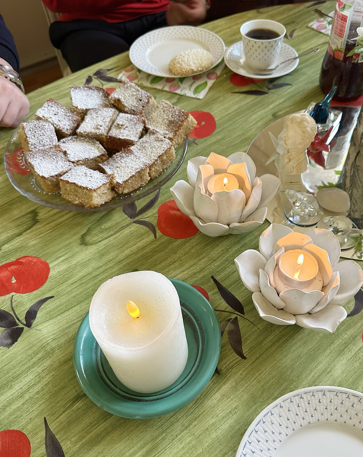 kalas hos mamma och pappa i Uppsala
