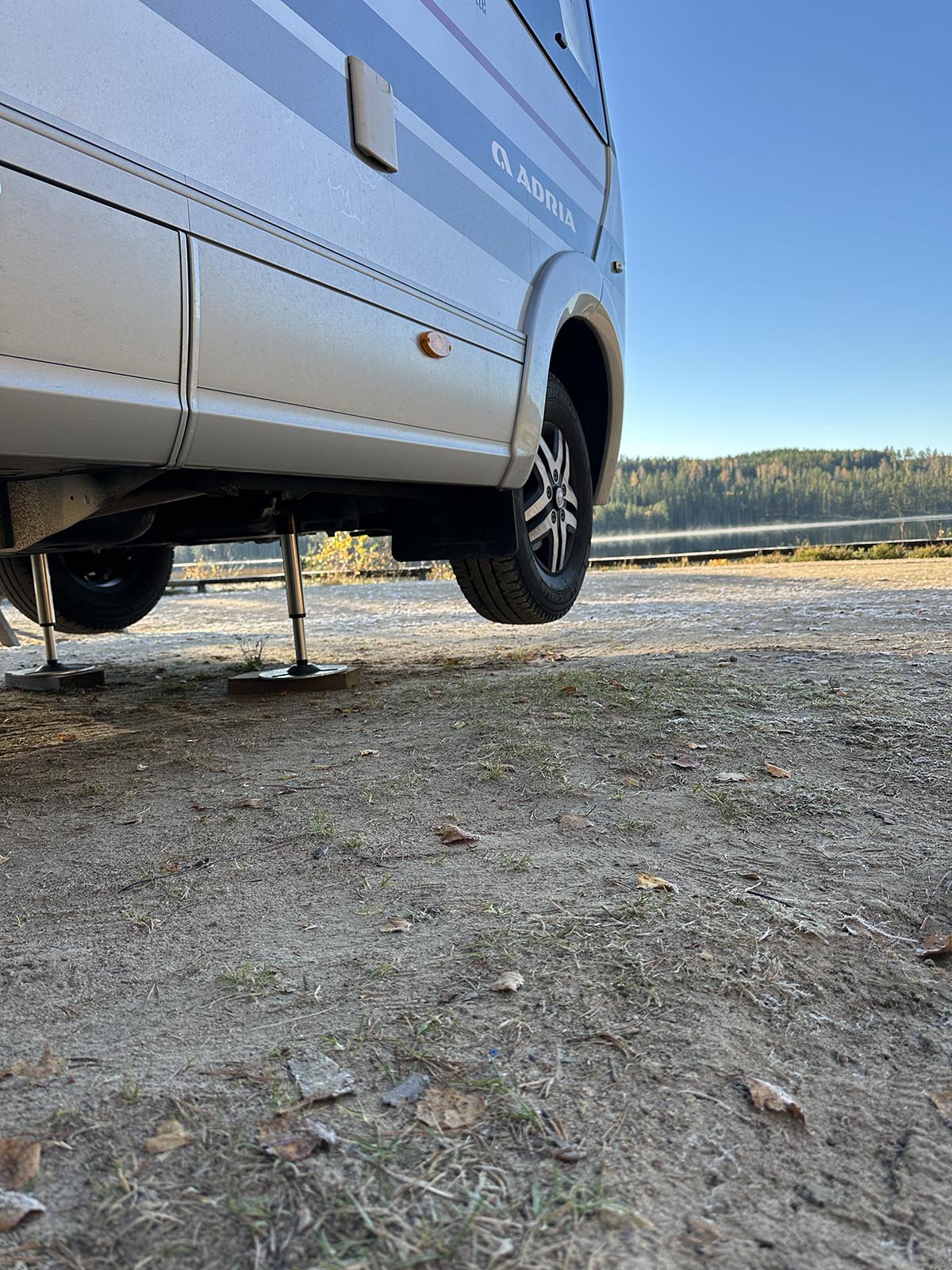 Husbilen ska in på verkstan