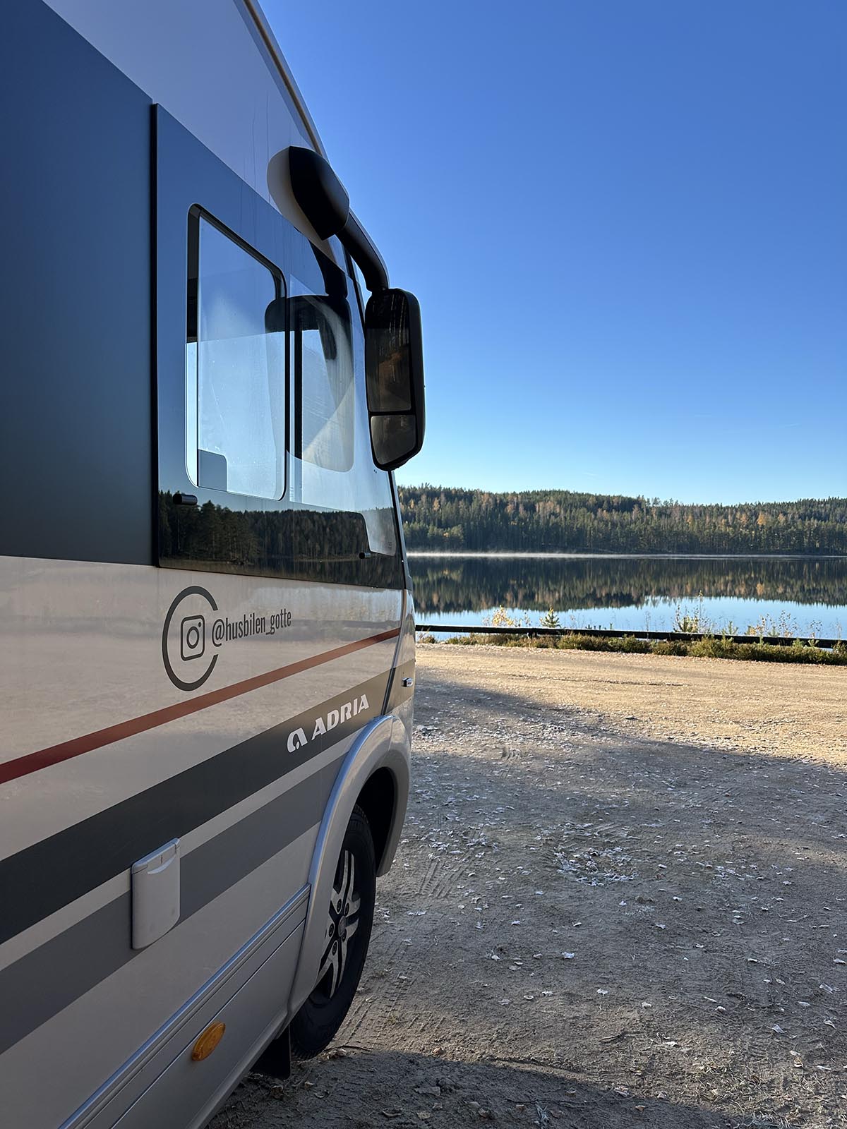 Husbilen ska in på verkstan