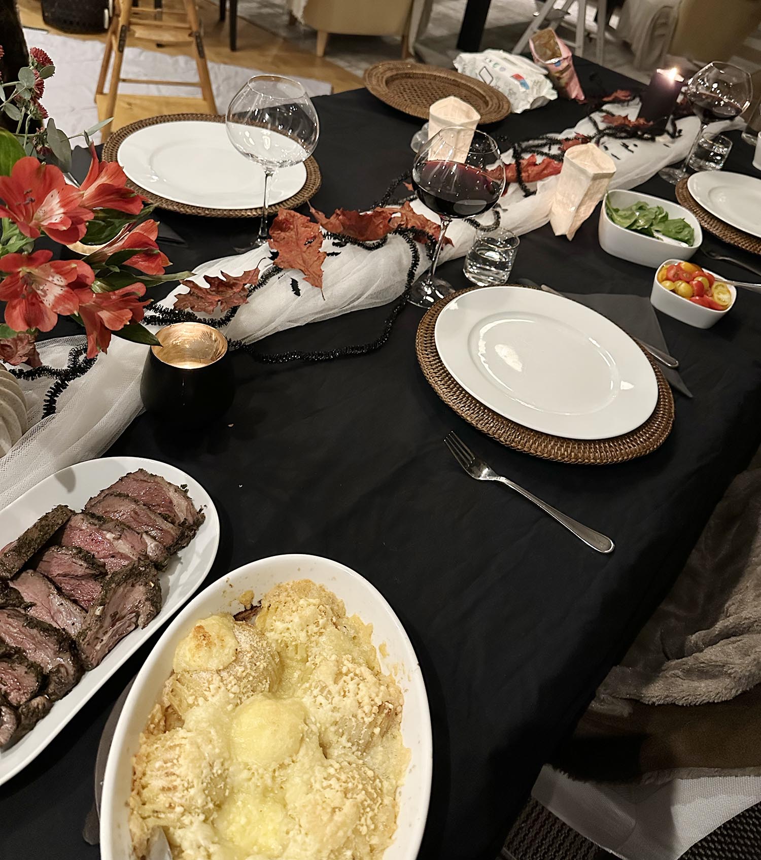 trevlig Alla helgons-middag