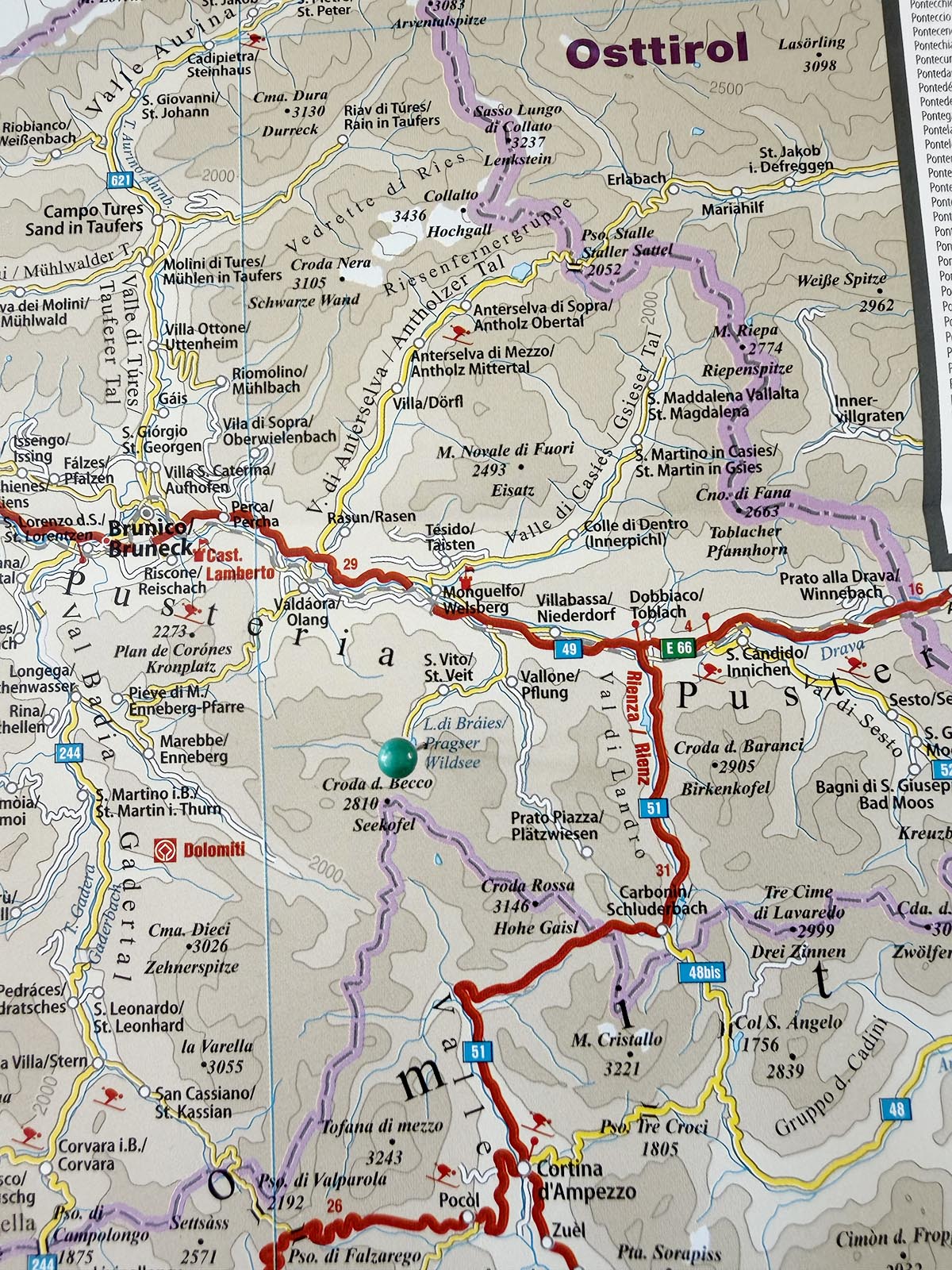 kartor över norra Italien