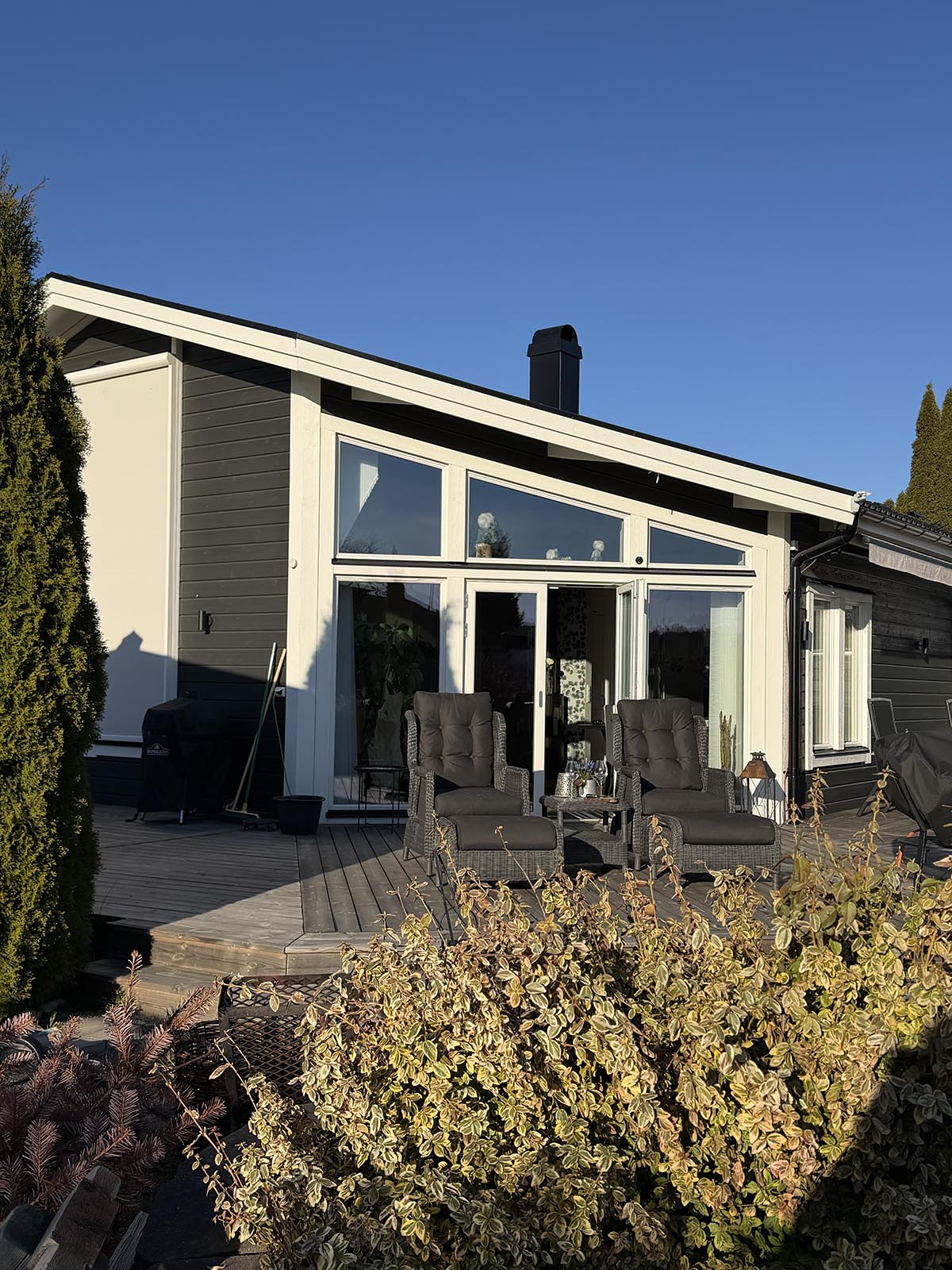 årets första utehelg