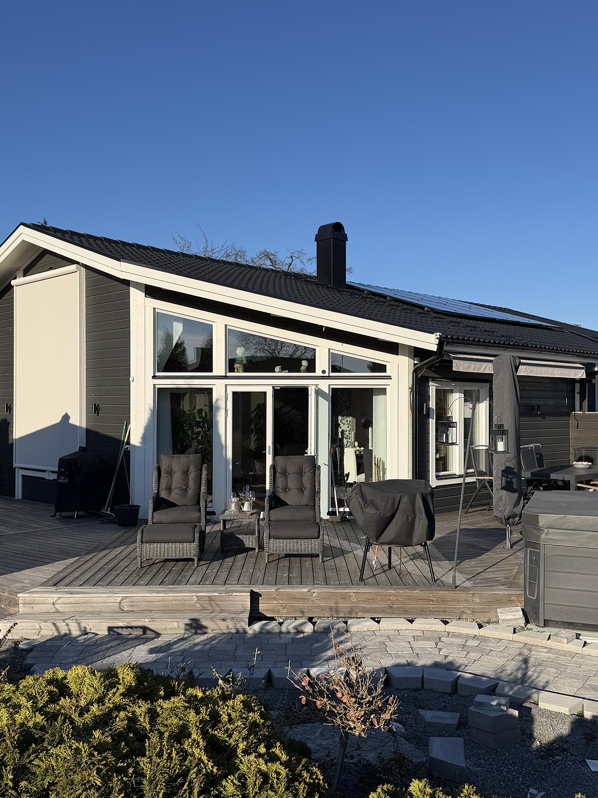 årets första utehelg