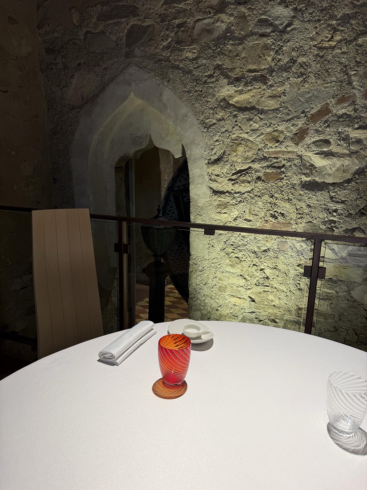 michelinrestaurang i gammalt kloster