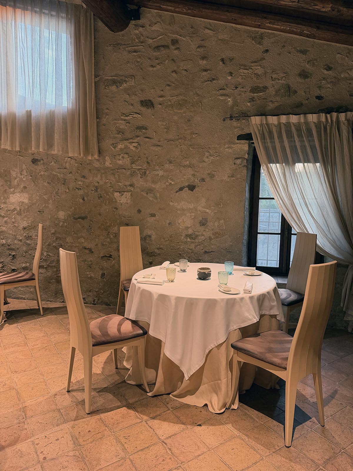 michelinrestaurang i gammalt kloster