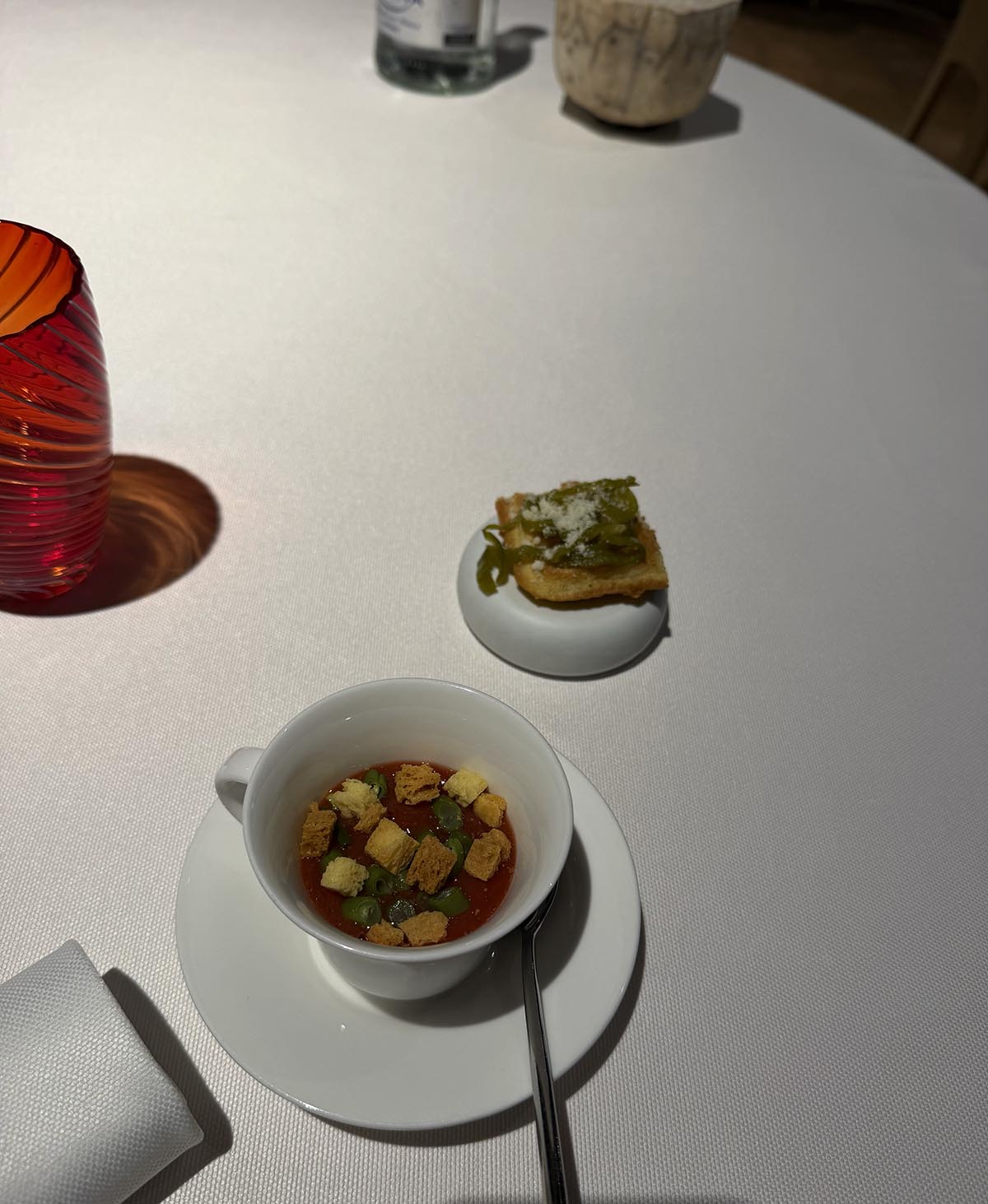 michelinrestaurang i gammalt kloster