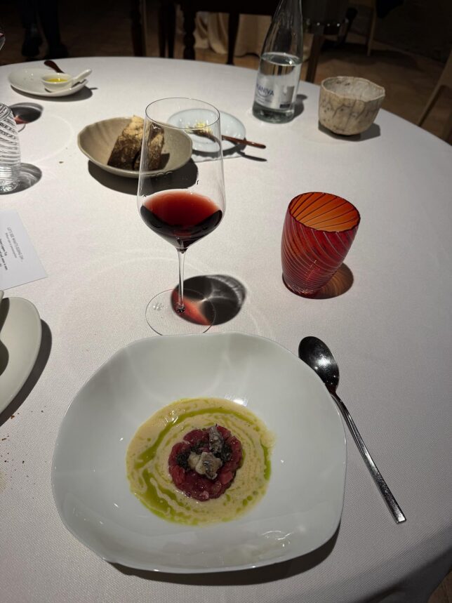 michelinrestaurang i gammalt kloster
