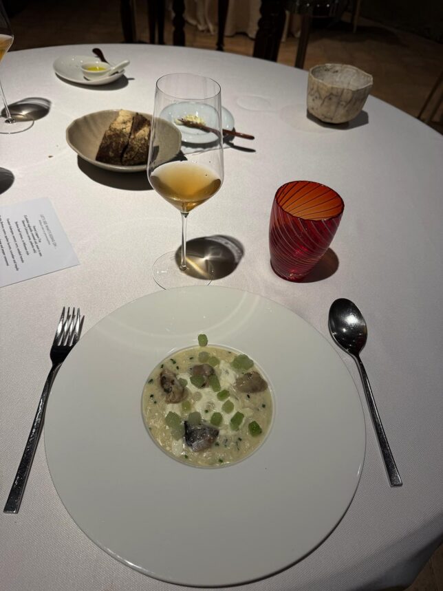 michelinrestaurang i gammalt kloster