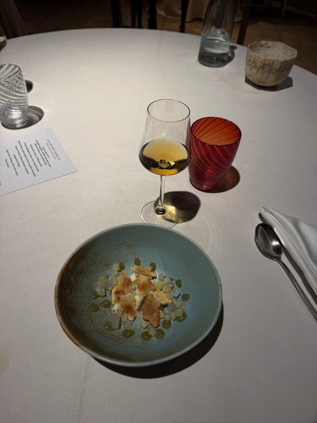 michelinrestaurang i gammalt kloster