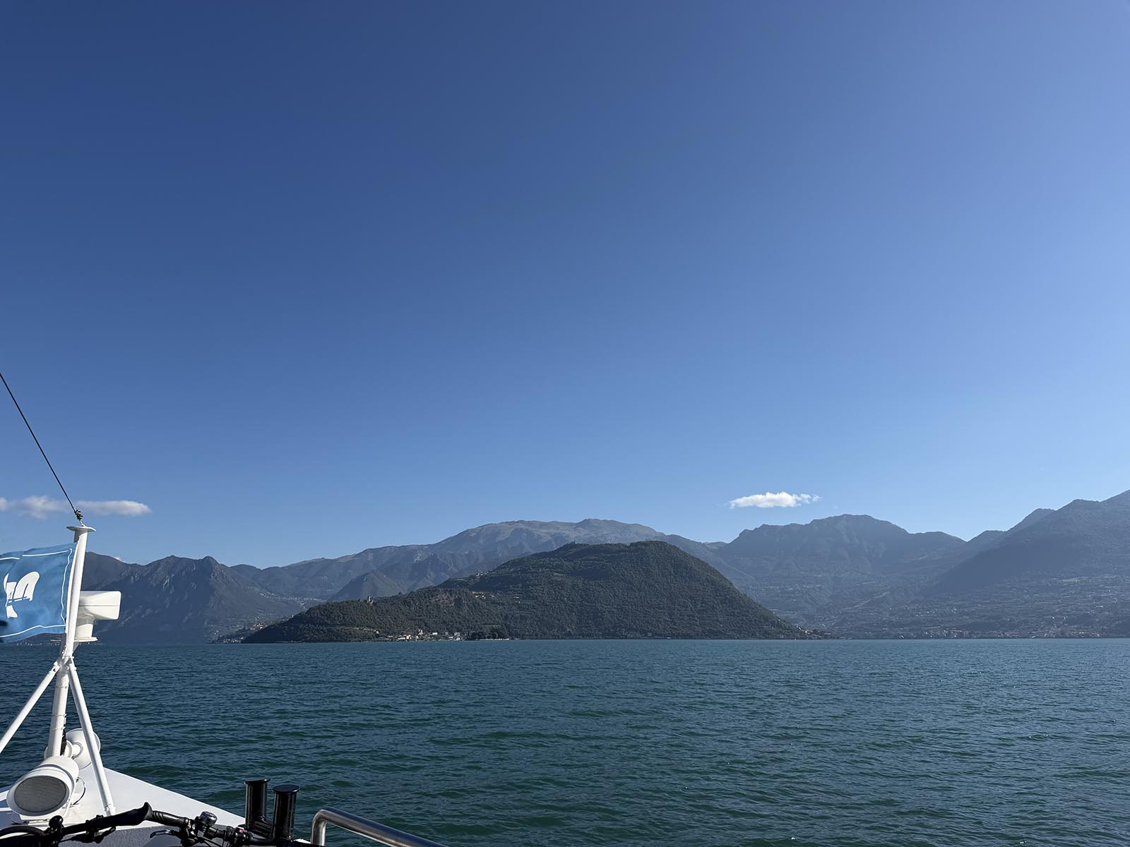 Iseosjön i norra Italien
