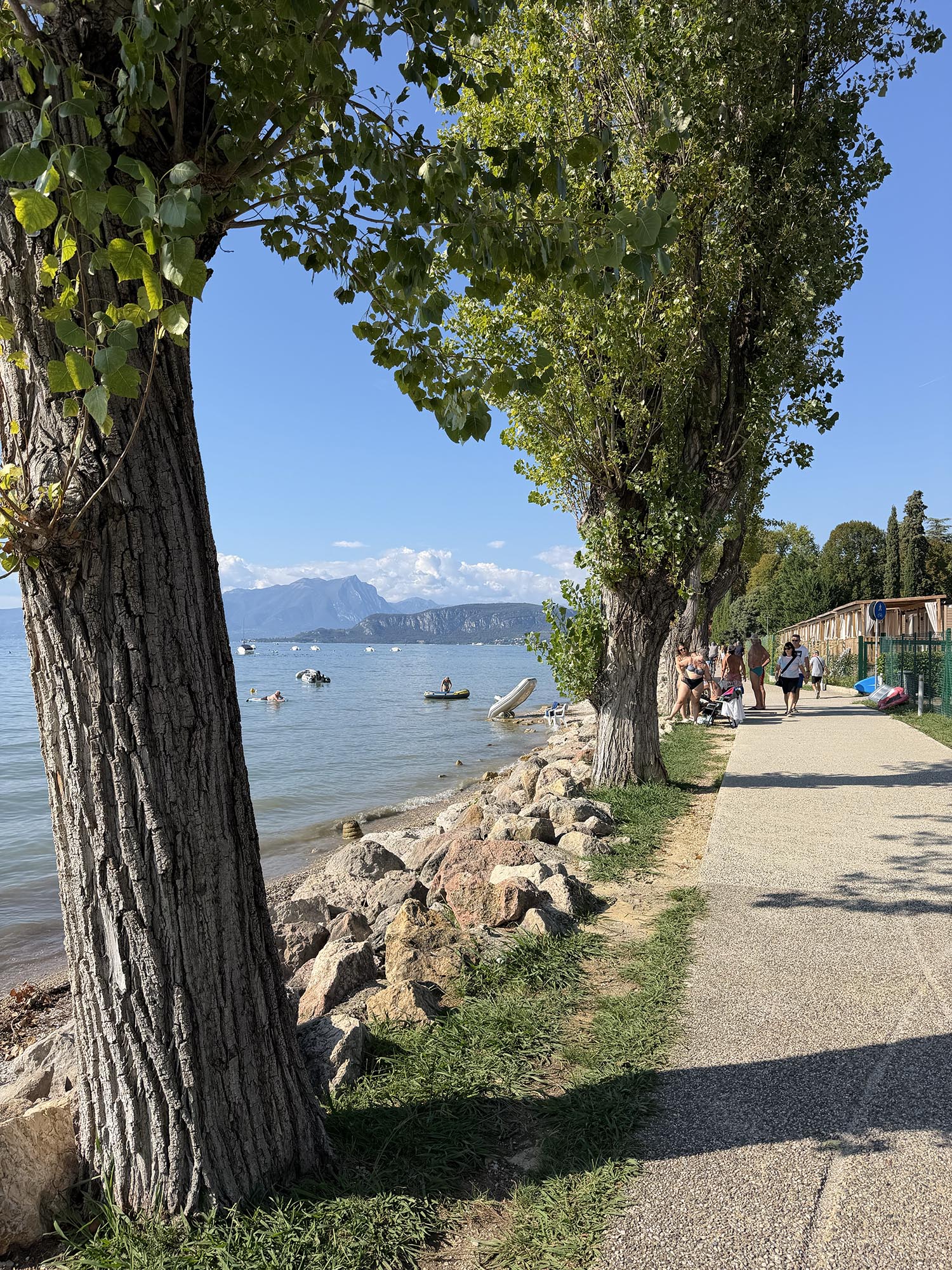 cykeltur längs Gardasjön