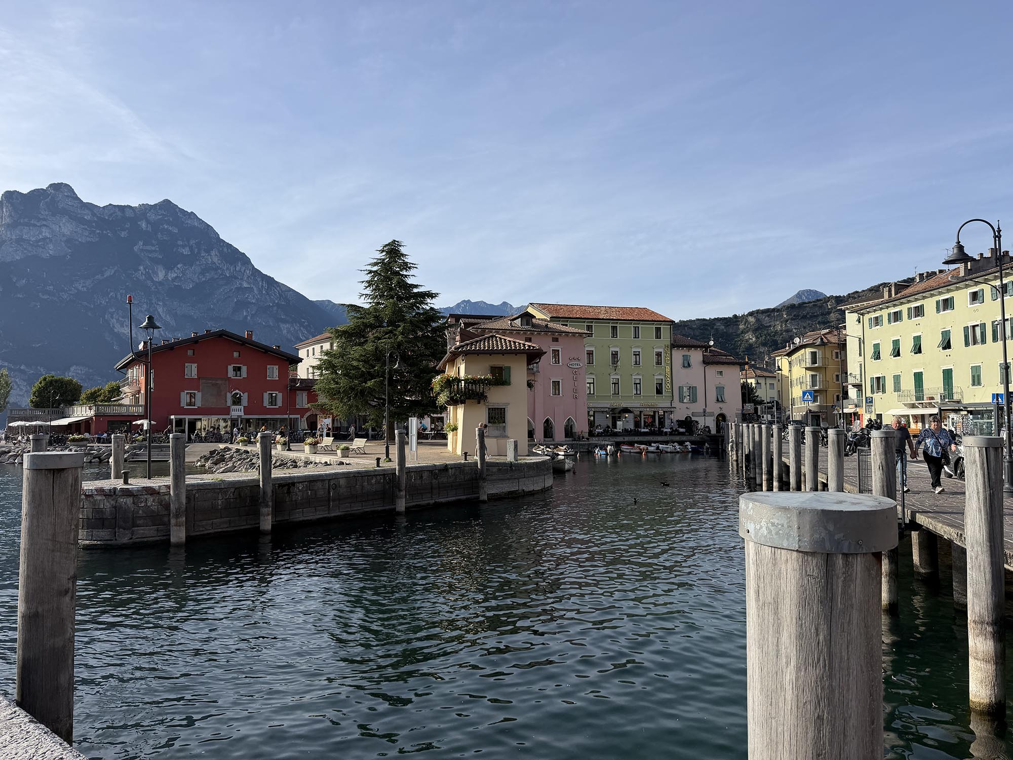 Torbole vid norra Gardasjön