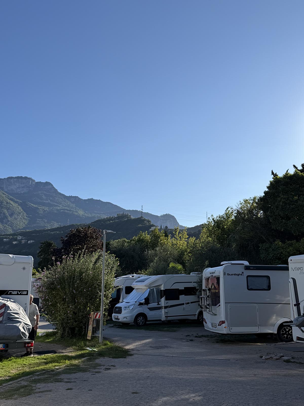Torbole vid norra Gardasjön