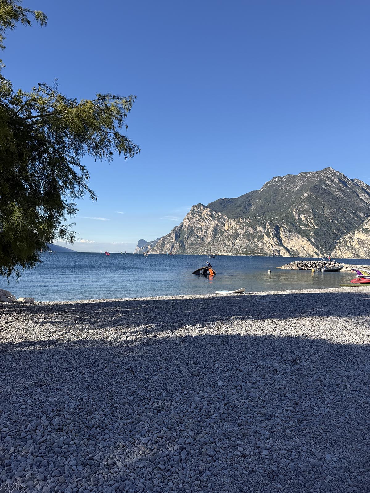 Torbole vid norra Gardasjön